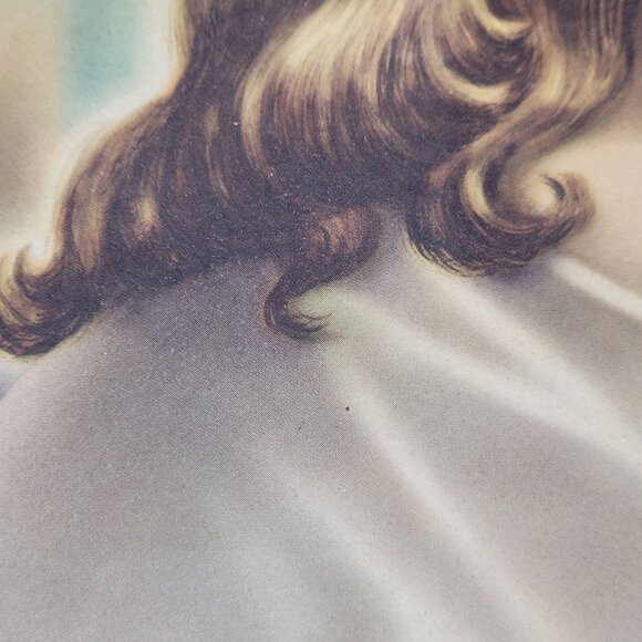 Vintage 1942 SP Co. Jesus "Inspiration" McConnell Lithograph Print 14.5" X 11" - Picture 5 of 11